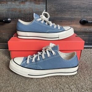 Converse Chuck 70 All Star Low Top Deep Water Blue (US Men's 7/ Women's 9)